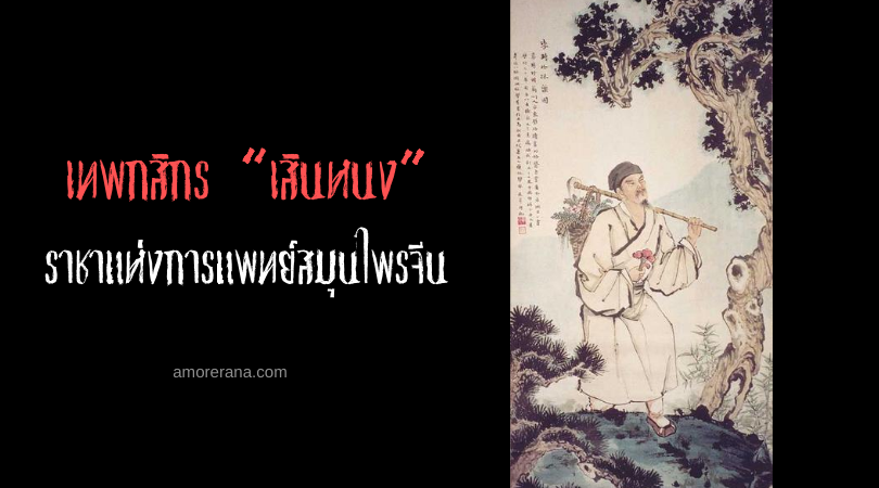 เทพกสิกร “เสินหนง” ราชาแห่งการแพทย์สมุนไพรจีน