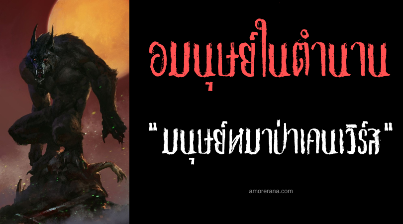 มนุษย์หมาป่าเคนเวิร์ส (Converse Werewolf) สัตว์ประหลาดสยองแห่งผืนป่า ประเทศสหรัฐอเมริกา