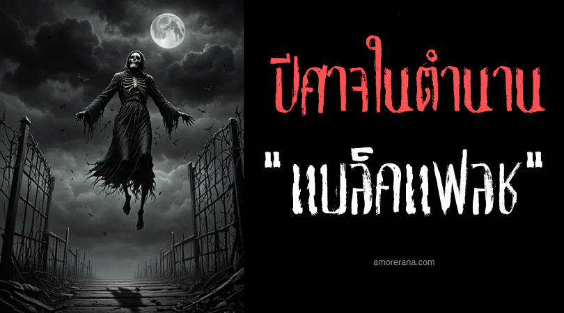 แบล็คแฟลช (Black Flash) ปีศาจกระโดดแห่งเนินทราย ประเทศสหรัฐอเมริกา