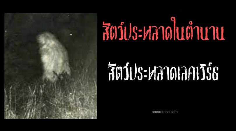 สัตว์ประหลาดเลคเวิร์ธ (Lake Worth Monster) ประเทศสหรัฐอเมริกา