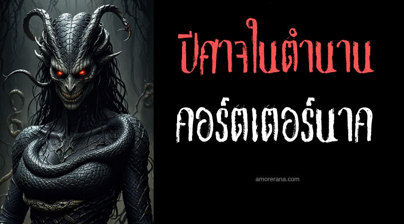 คอร์ตเตอร์นาค (Caorthannach) มารดาของเหล่าปีศาจ ประเทศไอร์แลนด์