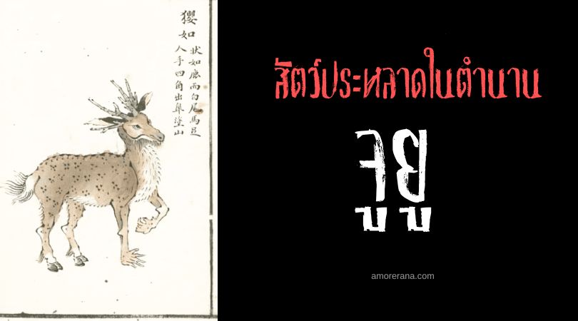จูยู (Jue Ru) กวางมือมนุษย์ ประเทศจีน