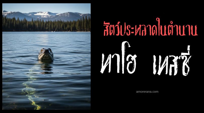 ทาโฮ เทสซี่ (Tahoe Tessie) สัตว์ในตำนานลึกลับแห่งทวีปอเมริกาเหนือ