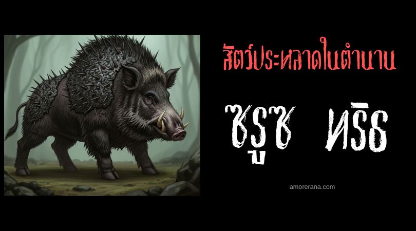 ซรูซ ทริธ (Twrch Trwyth) หมูป่าขนพิษ ประเทศเวลส์