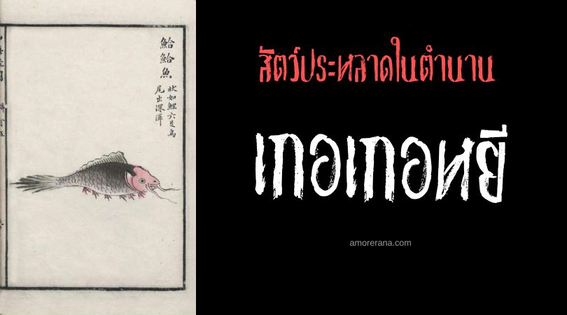 เกอเกอหยี (Gegeyu) ปลาคาร์ฟหกขาหางนก ประเทศจีน