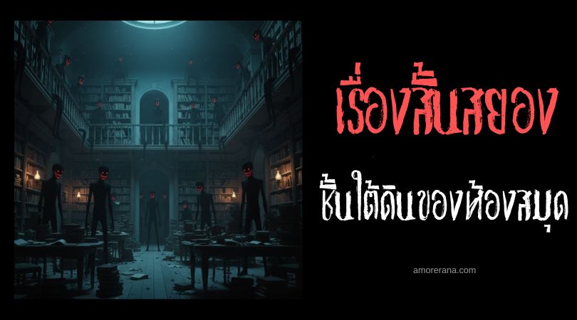 เล่าเรื่องผีหลอน ๆ : ชั้นใต้ดินของห้องสมุด