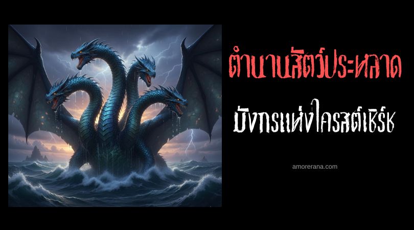 มังกรแห่งไครสต์เชิร์ช (Christchurch Dragon) มังกรห้าเศียร ประเทศอังกฤษ