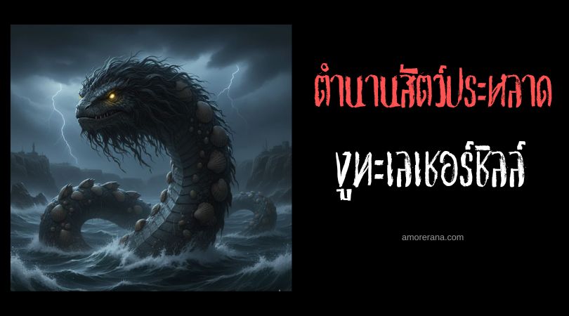 งูทะเลเชอร์ชิลล์ (Churchill Sea Serpent) ทวีปแอฟริกาใต้