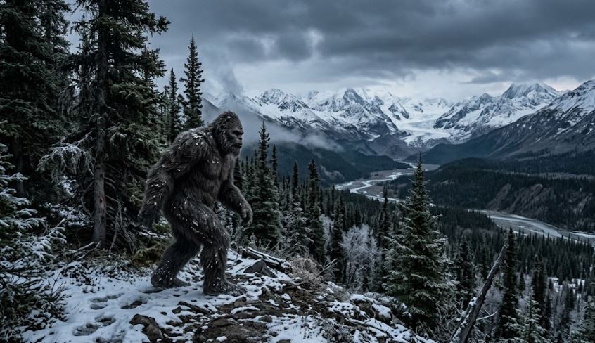 บิ๊กฟุตแห่งสามเหลี่ยมอลาสก้า (Bigfoot in Alaskan Triangle) ประเทศสหรัฐอเมริกา